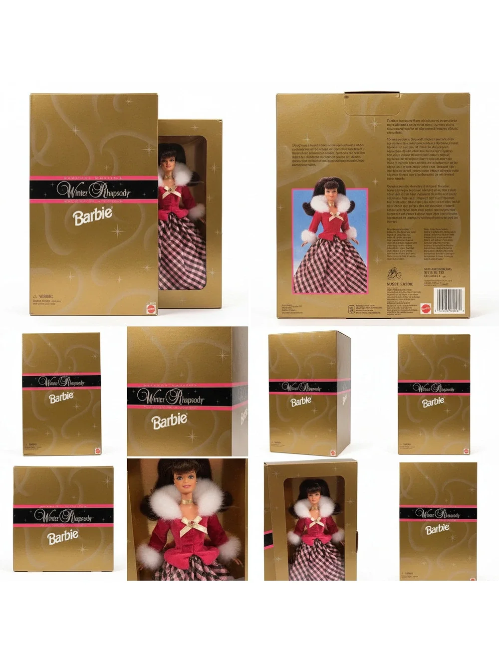 1996 Special Edition Winter Rhapsody Barbie Doll OriginalBox